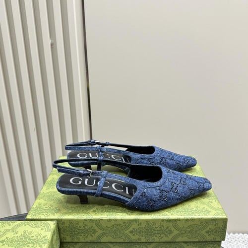 قوتشي كعب عالي كحلي