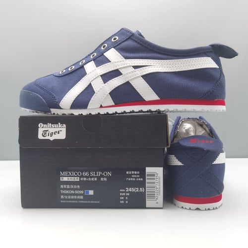 سنيكر اونيتسوكا تايغر كحلي و ابيض