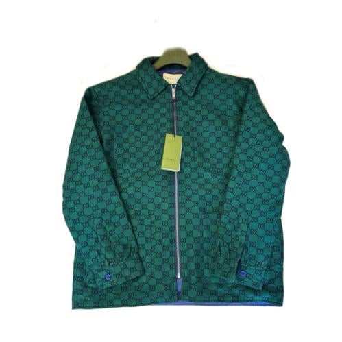 جاكيت غوتشي أخضر