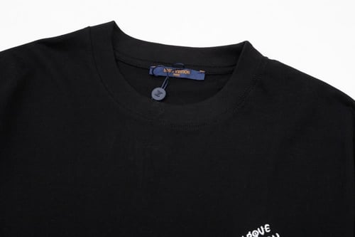 تي شيرت لوي فيتون اسود كلاسيك