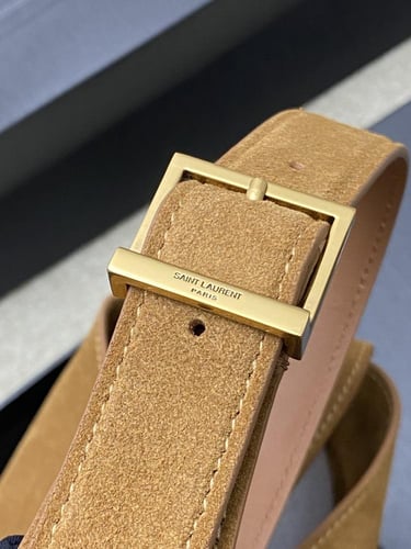 شنطة سان لوران شمواه بني فاتح