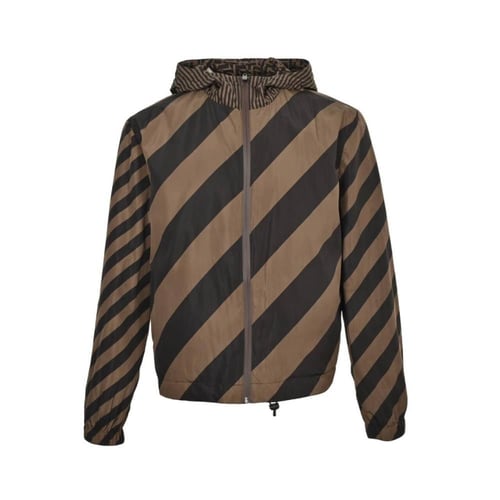 جاكيت فيندي دبل سايد بني