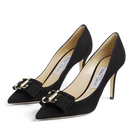 جيمي تشو كعب عالي أسود ترند