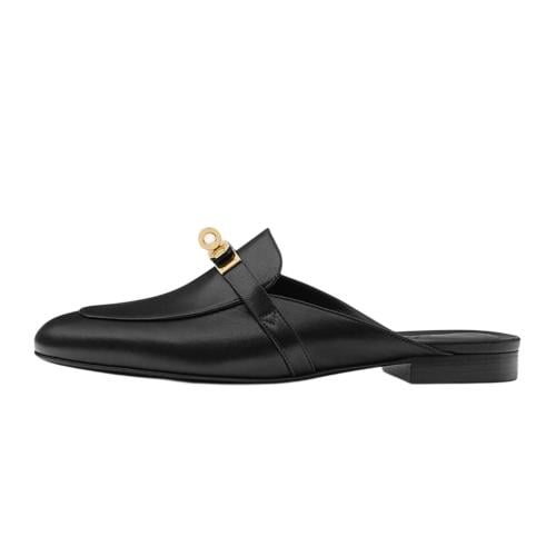 ايرميز Oz mule أسود هاردوير ذهبي