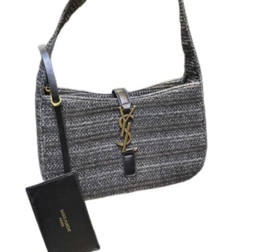 شنطة سان لوران خيش اسود