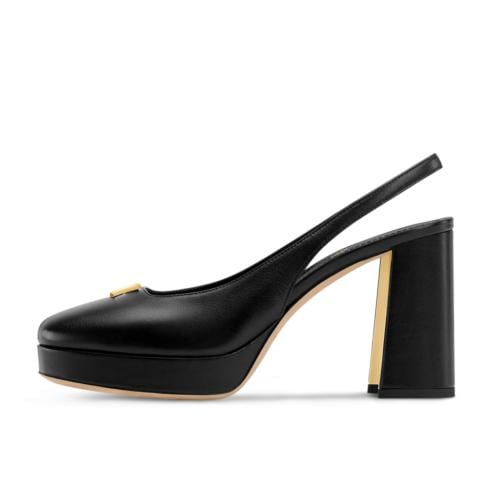 لويس فيتون كعب عالي أسود