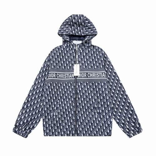 جاكيت ديور كحلي بنمط متكرر جذاب