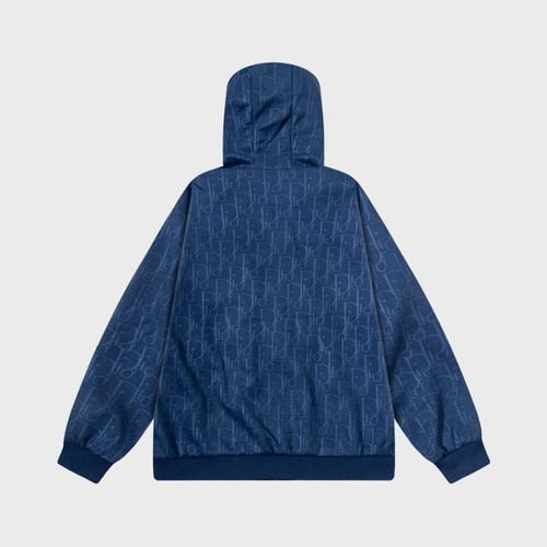 جاكيت ديور ازرق كحلي بنمط خفيف عصري