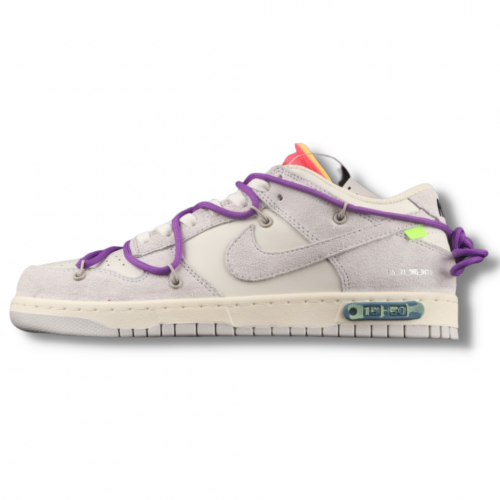 نايكي اوف وايت رمادي بنفسجي