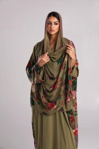 INDIAN SILK ABAYA