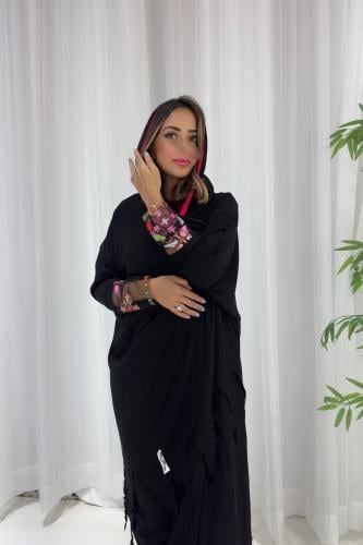FLOWERS SLEEVES ABAYA