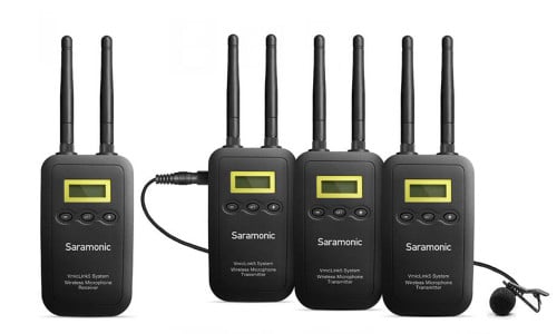 Saramonic VmicLink5 RX+TX+TX+TX Camera-Mount Digit...