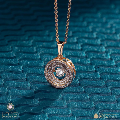 سلسال ناعم مطلي