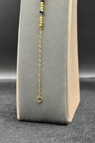 اسوارة كور ذهب هندي عيار 21 وزن 2.3 جرام -لمسة ممي...