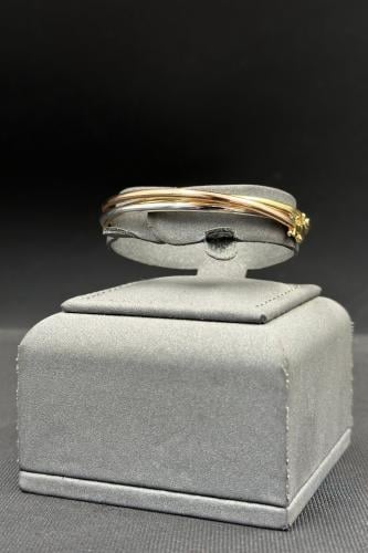 اسوارة ذهب صافي ايطالي عيار 18 وزن 11.2 جرام