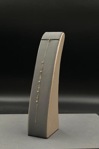 اسوارة اطفال شكل معينات ذهب تصميم الماس