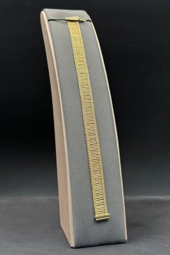 اسوارة سلالم ذهب صافي ايطالي عيار 18 وزن 13.1 جرام