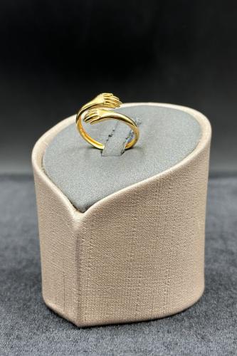 خاتم العناق ذهب صافي عيار 21 وزن من 1.8 الى 1.9 جر...