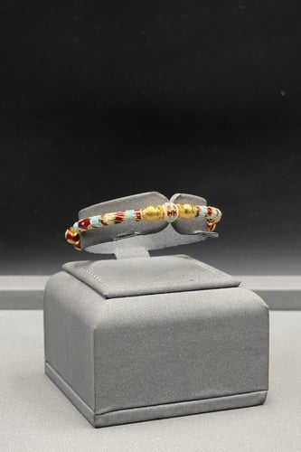 اسوارة ذهب تصميم هندي عيار 21 وزن 10.7 جرام