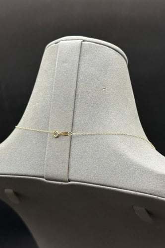 سلسال ذهب عيار 18 دورين فلورا تصميم الماس وزن من 0...