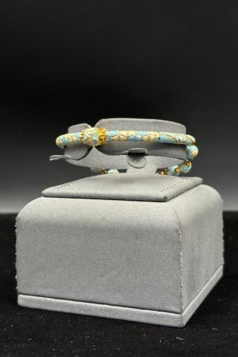 اسوارة ذهب تصميم هندي عيار 21 وزن 11.3 جرام