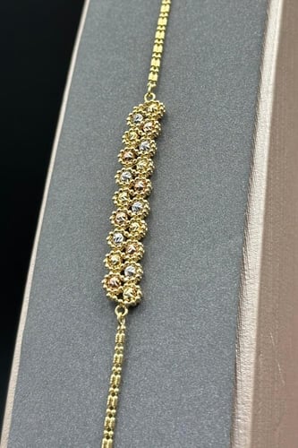 اسوارة كور ليزر ذهب ايطالي عيار 18 وزن 4.4 جرام