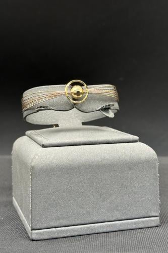 اسوارة كور ذهب صافي عيار 18 وزن 7.4 جرام