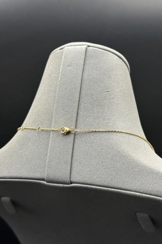 عقد ذهب عيار 18 الثعبان تصميم الماس وزن 4.9 جرام