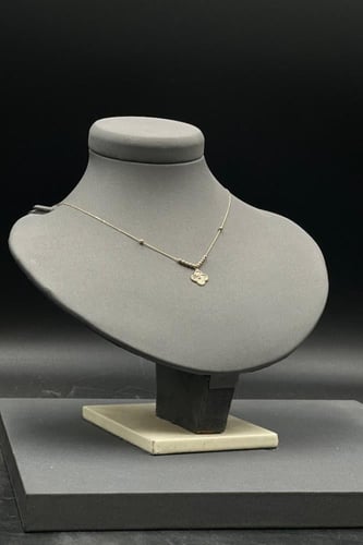 عقد ورده ذهب صافي ايطالي