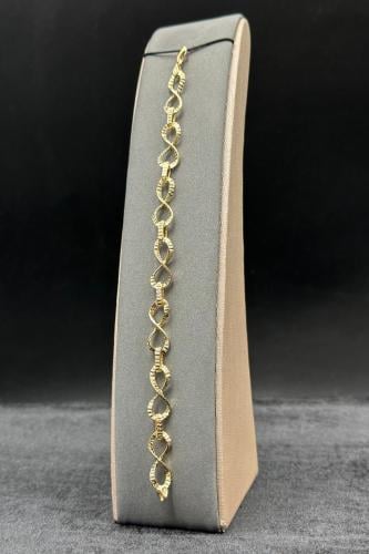 اسوارة ذهب ايطالي عيار 18 وزن 3.7 جرام