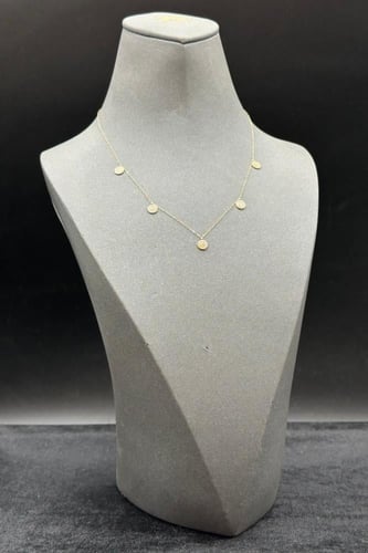 شوكر دوائر ذهب تصميم الماس عيار 18 وزن من 1.1 الى...