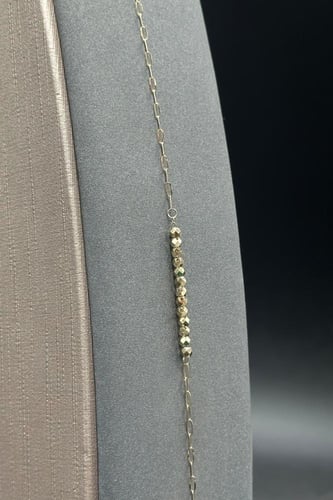 اسوارة ذهب عيار 18 تصميم كور ذهب ايطالي بوزن 0.7 ج...