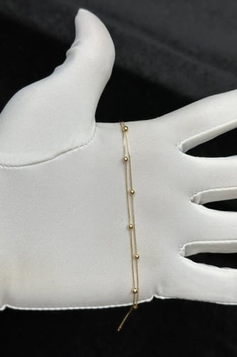 اسوارة كور شوطين ذهب صافي ايطالي عيار 18 وزن 0.6 ج...