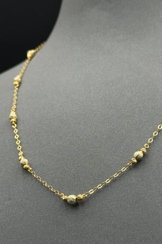 عقد كور ذهب تصميم هندي عيار 21 وزن 4 جرام