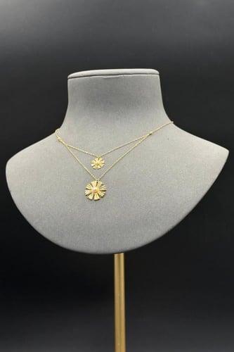 سلسال ذهب عيار ٢١ رموش دورين وزن من 2 الى 2.1 جرام