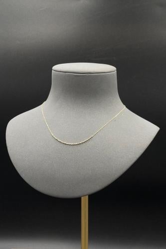 عقد كور ليزر مع فص تصميم الماس