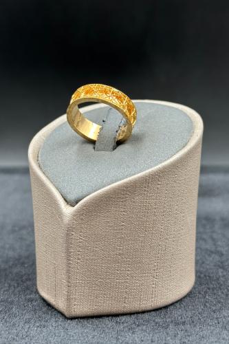 دبلة ذهب صافي عيار 21 وزن من 2.8 الى 3 جرام