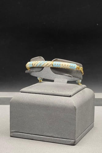 اسوارة ذهب تصميم هندي عيار 21 وزن 11.9 جرام