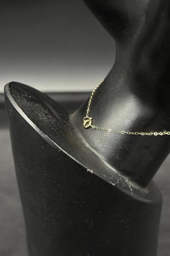 كف ذهب عيار 18 قلب بتصميم الماس وزن 1.2 جرام