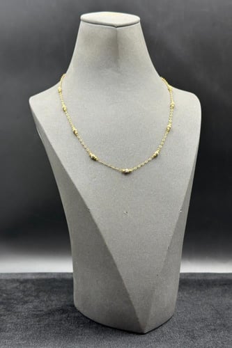 عقد كور ذهب تصميم هندي عيار 21 وزن 3.7 جرام