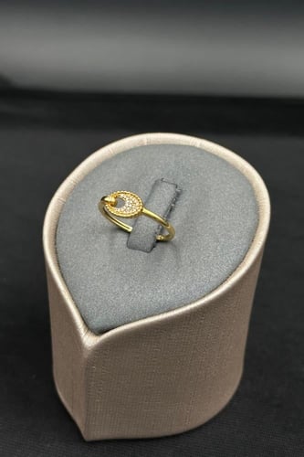 خاتم الماس وزن الذهب : 1.9 جرام وزن الألماس : 0.05...