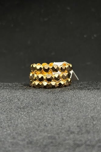 دبلة مرامي ذهب صافي عيار 21 وزن من 4.6 الى 5 جرام