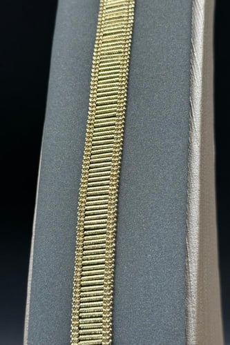 اسوارة سلالم ذهب صافي ايطالي عيار 18 وزن 13.1 جرام