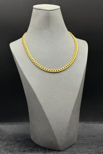 عقد جنزير ذهب صافي عيار 21 وزن من 8.9 الى 9 جرام