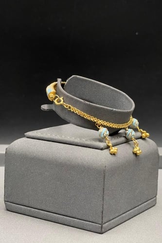 اسوارة ذهب تصميم هندي عيار 21 وزن 11.9 جرام