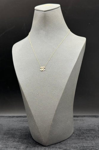 سلسال ذهب خفيف عيار 18 وزن من 0.6 الى 0.7 جرام