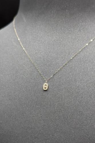 Gold necklace 18k with a lightweight design 0.3 g