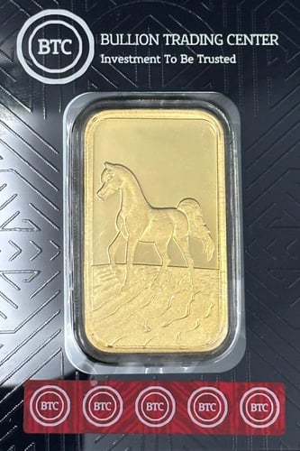 سبيكة ذهب 5 جرام عيار 24 بي تي سي ( BTC )