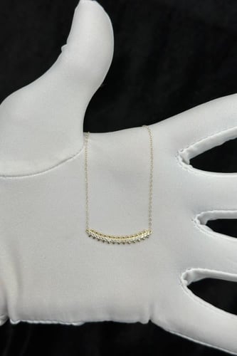 سلسال ذهب ناعم عيار 18 تصميم الماس وزن من 0.8 الى...