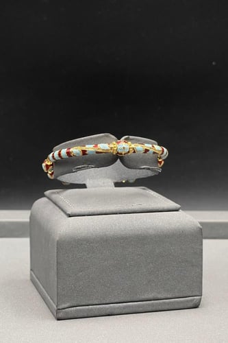 اسوارة ذهب تصميم هندي عيار 21 وزن 10.4 جرام